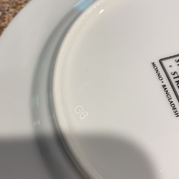 4 Christmas Song Assorted Plates 10 Strawberry Street Holiday - Picture 16 of 16